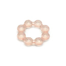 Nouka - Cooling Ring Teether, Soft Blush Image 1