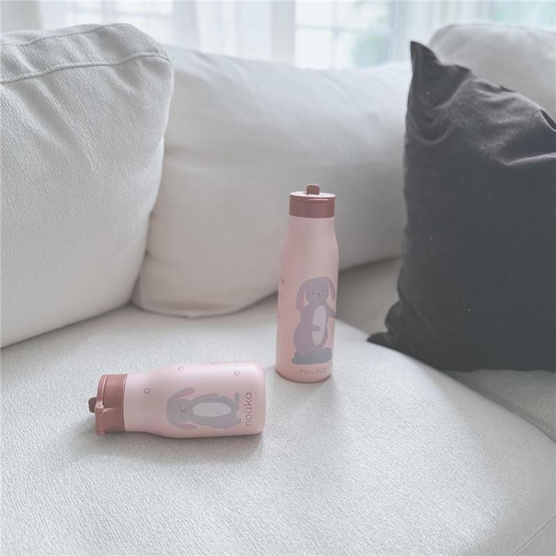 Nouka Insulated Stainless Steel Kids Water Bottle, Roary the Lion Image 7