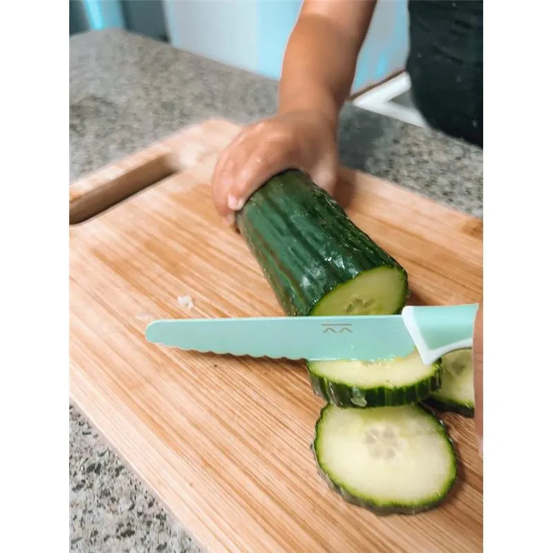 Nouka - Kiddkutter Child Safe Knife, Sea Green Image 3