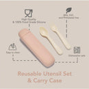 Nouka - Reusable Utensil Set & Carry Case, Leaf Image 5