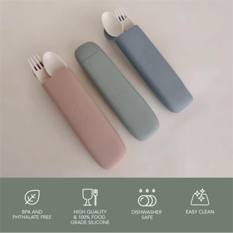 Nouka - Reusable Utensil Set & Carry Case Wave Image 4