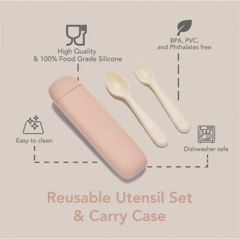 Nouka - Reusable Utensil Set & Carry Case Wave Image 5