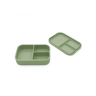 Nouka - Small Silicone Sealed Snack Box, Leaf Image 1