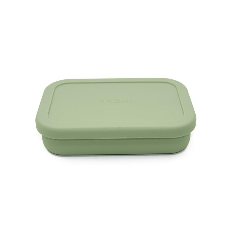 Nouka - Small Silicone Sealed Snack Box, Leaf Image 2