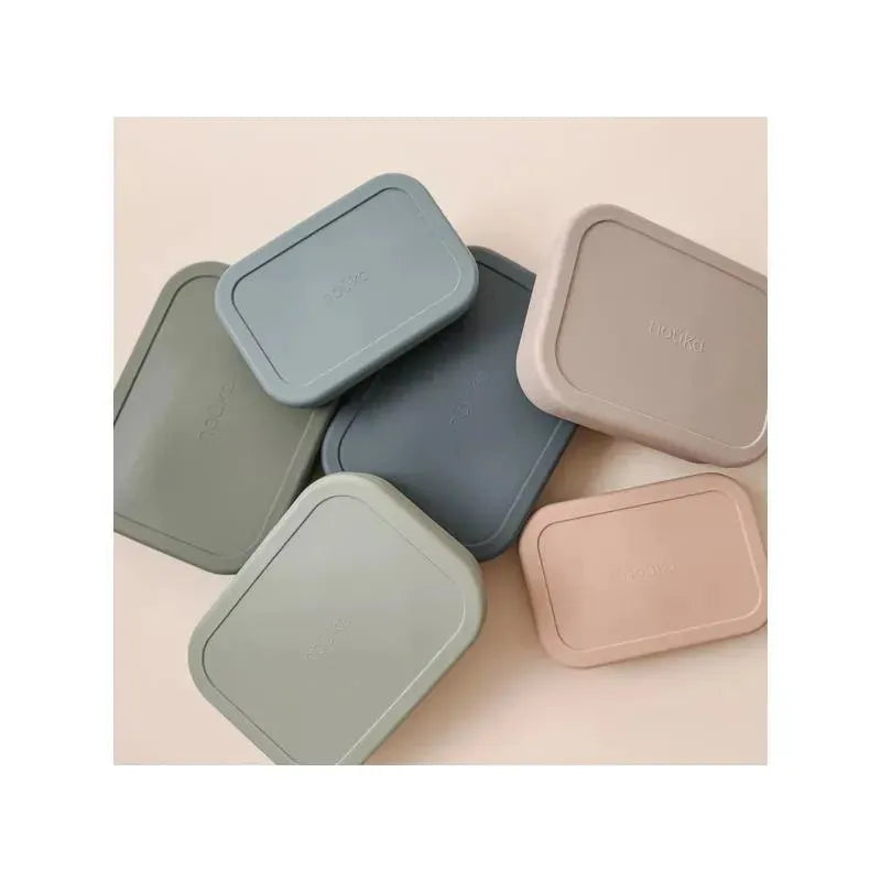 Nouka - Small Silicone Sealed Snack Box, Leaf Image 8