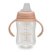 Nouka Soft Spout Sippy Cup 8 Oz, Soft Blush Image 1