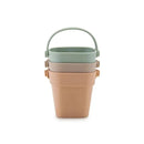 Nouka - Tiny Buckets Bath Toys, Sunset Image 3