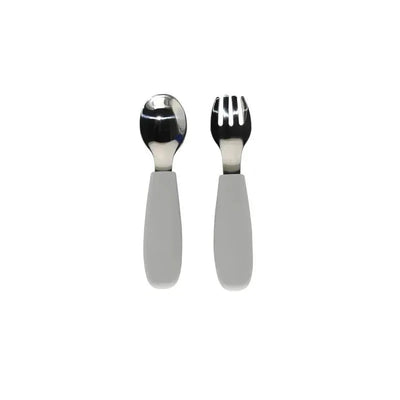 Nouka - Toddler Cutlery Set, Light Storms Image 1