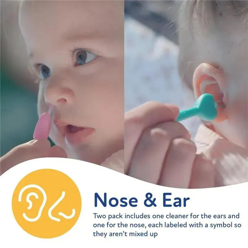 Nuby - 2Pk Baby Ear And Nose Cleaner With Case Image 10