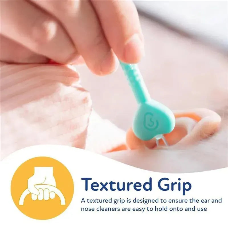 Nuby - 2Pk Baby Ear And Nose Cleaner With Case Image 3