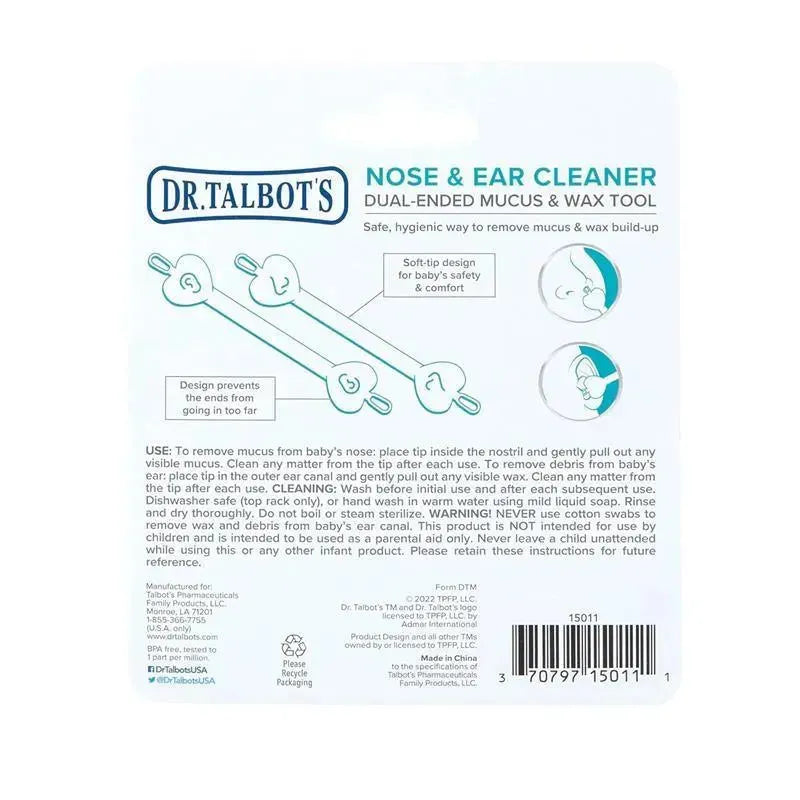 Nuby - 2Pk Baby Ear And Nose Cleaner With Case Image 7