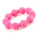 Nuby - 2Pk Silicone Ring Teether, Assorted Colors Image 6