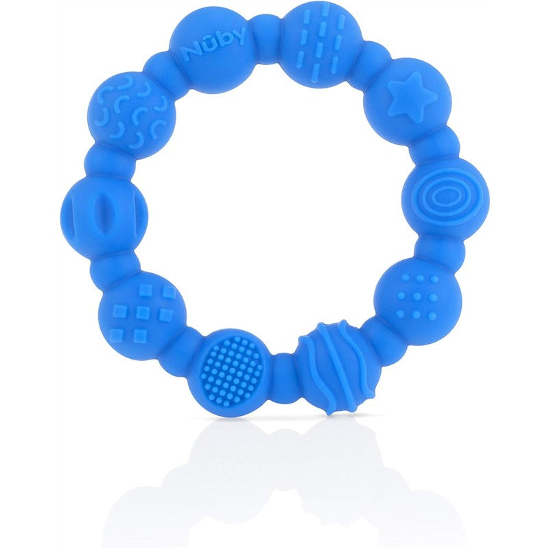 Nuby Silicone Ring Teethers 2 Pack - Assorted Colors Image 8