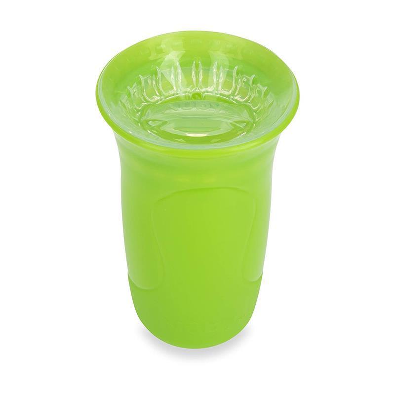 Nuby - 3 Pk Edge Cup 2 Part 360 Drinking Cup, Blue/Red/Green Image 3