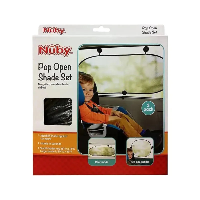 Nuby - 3 Pk Pop Open Sunshade Image 5