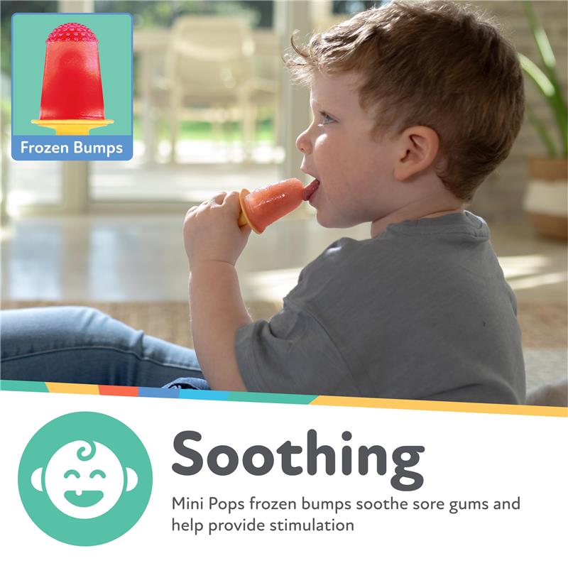 Nuby - 4Pk Stick Pops Silicone Popsicle Molds for Toddlers and Babies Image 2