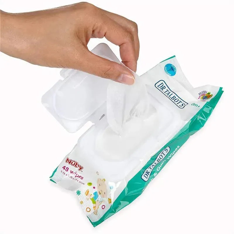 Nuby - All Natural Baby Tooth & Gum Wipes 48Ct Image 3