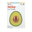 Nuby All Silicone Fruit Teether - Avocado with Pit Image 2