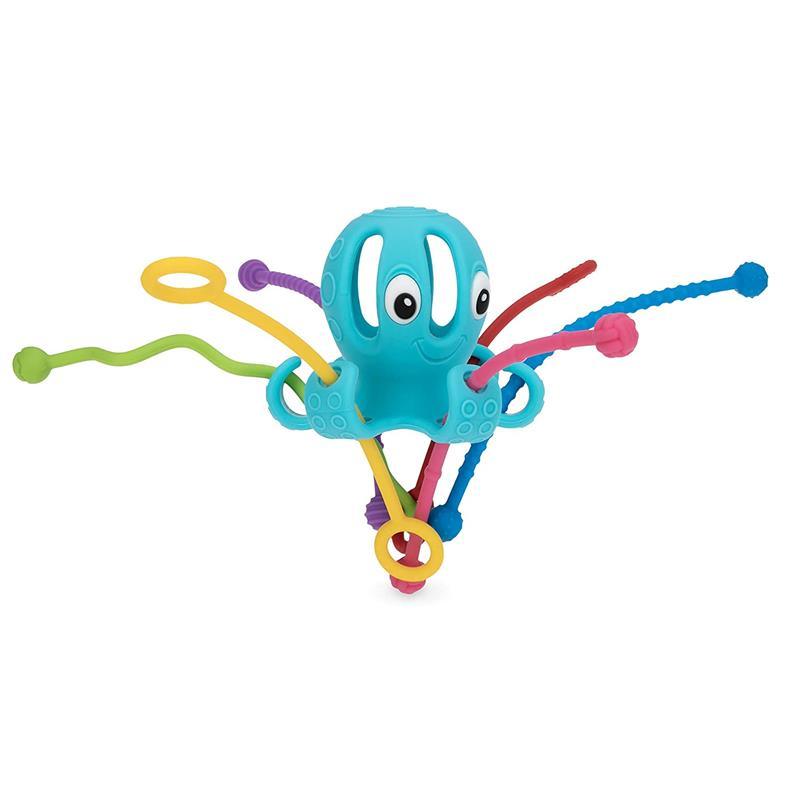 Nuby - Octopus 100% Silicone Pull String Interactive Toy Image 9