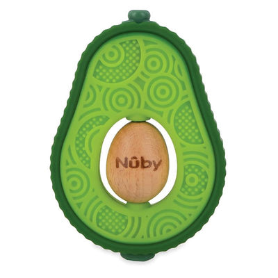 Nuby - Avo Muncher With Wood Spinner Image 1