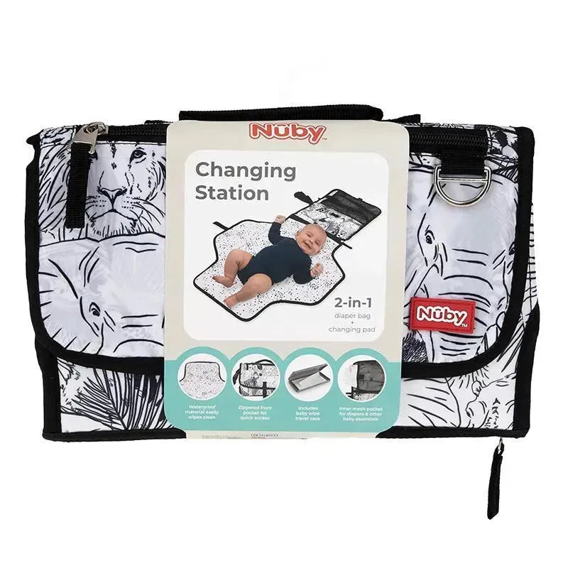 Nuby - Dr Talbots Animal Faces Print Changing Pad, With Case Image 3