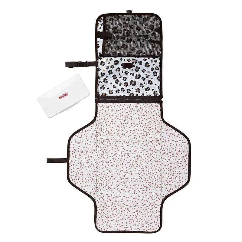 Nuby - Dr Talbots Classic Leopard Print Changing Pad, With Case Image 2