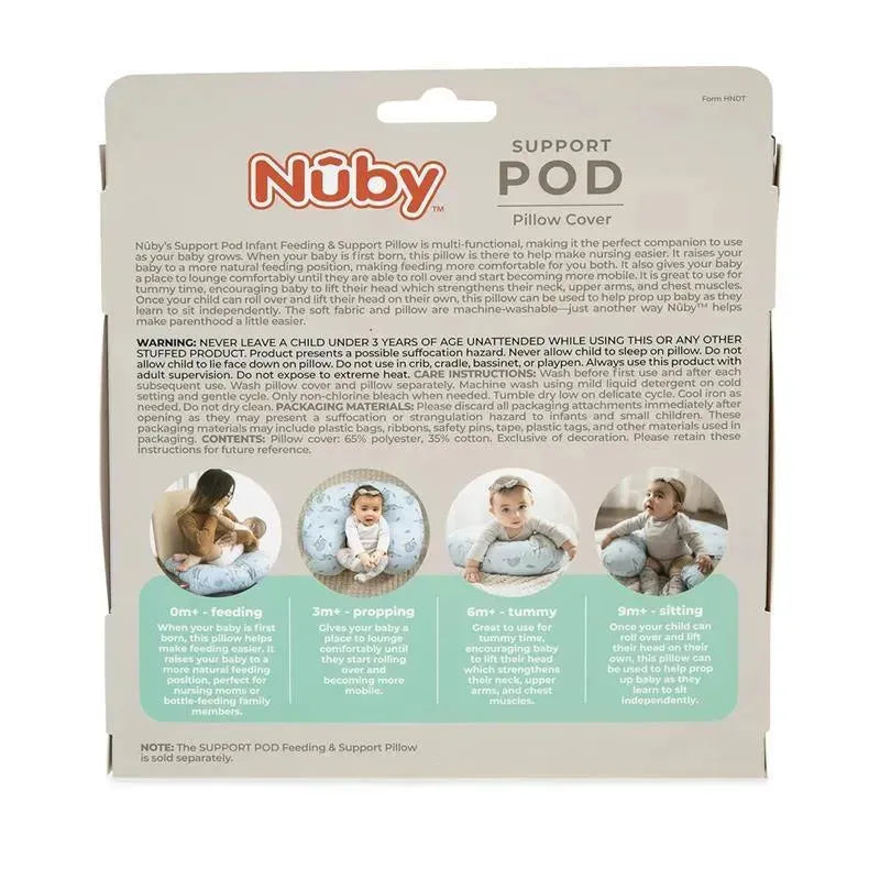 Nuby - Dr. Talbots Nursing Pillow Cover | Jungle Image 6