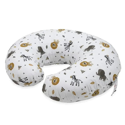 Nuby - Dr. Talbot's Support Pod Infant and Breastfeeding Nursing Pillow | Zoo Animals Image 1