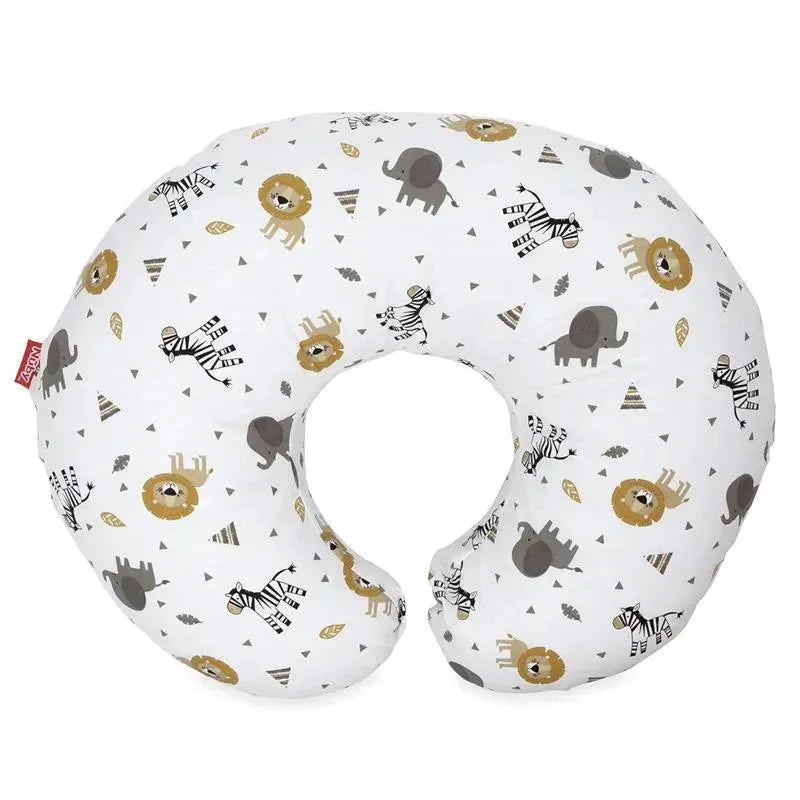 Nuby - Dr. Talbot's Support Pod Infant and Breastfeeding Nursing Pillow | Zoo Animals Image 3
