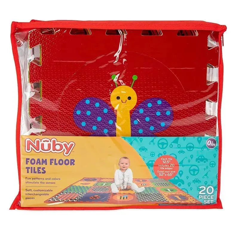 Nuby Eva Floor Foam Tiles 20PC Set Image 6