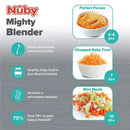 Nuby Garden Fresh Mighty Blender, Baby Food Maker - Cool Gray Image 4