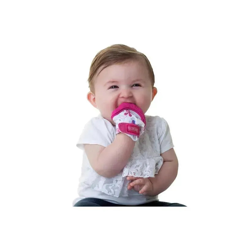 Nuby Happy Hands Teething Mitten Assorted Colors Image 7