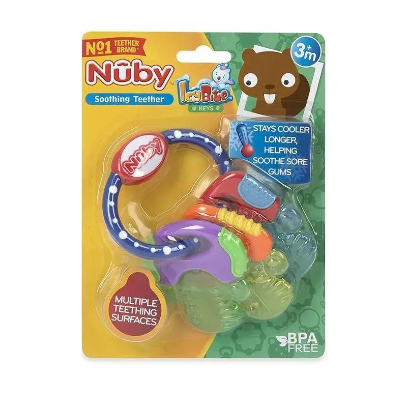 Nuby - Ice Gel Teether Keys Neutral Image 2