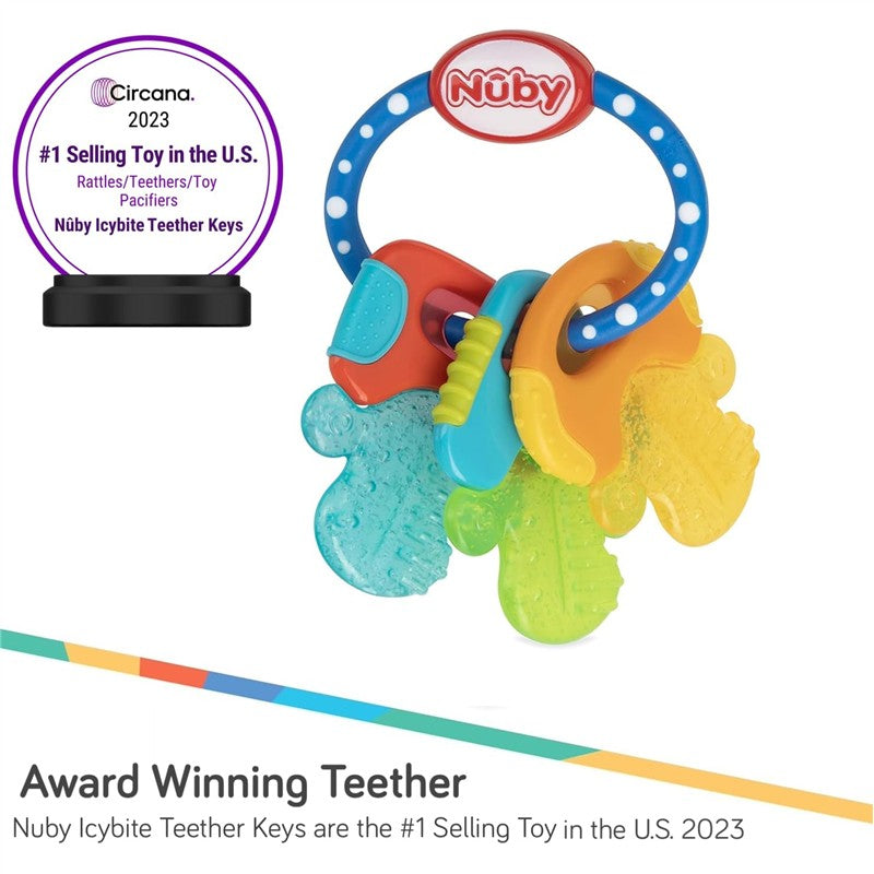 Nuby Ice Gel Teether Keys Image 3