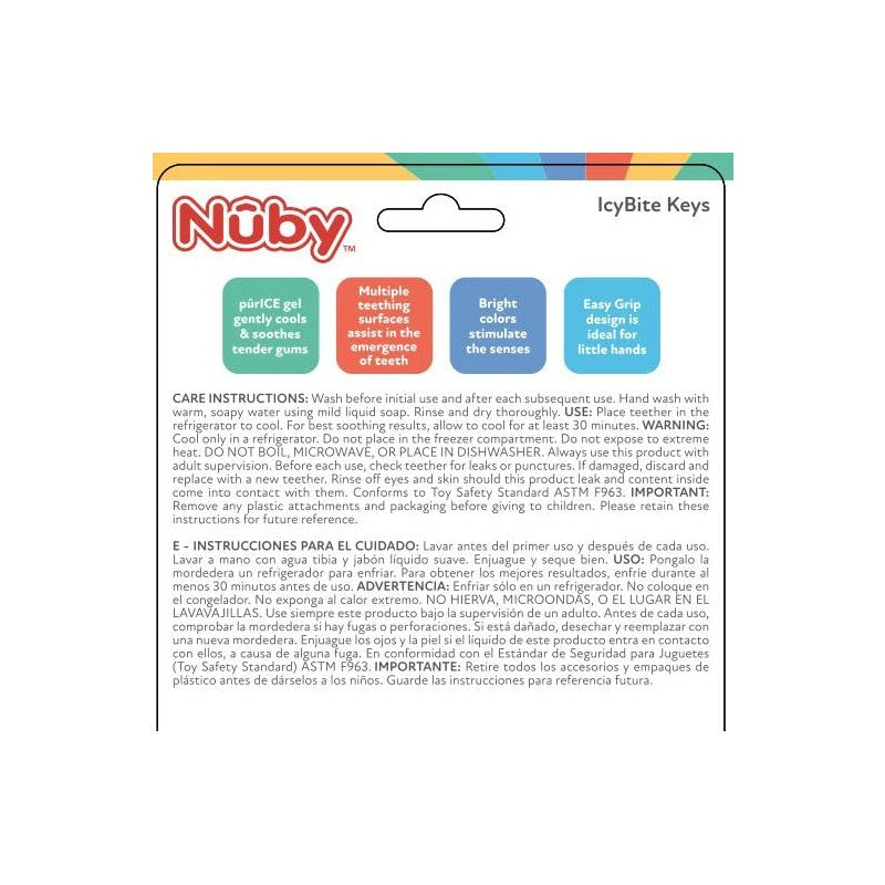 Nuby Ice Gel Teether Keys Image 4