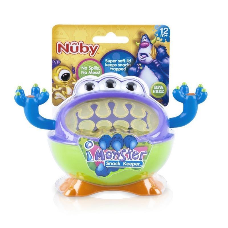 Nuby Imonster Snack Keeper, Multicolor Image 5