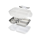 Nuby - Insulated Stainless Steel Travel Lunch Box, White Image 2