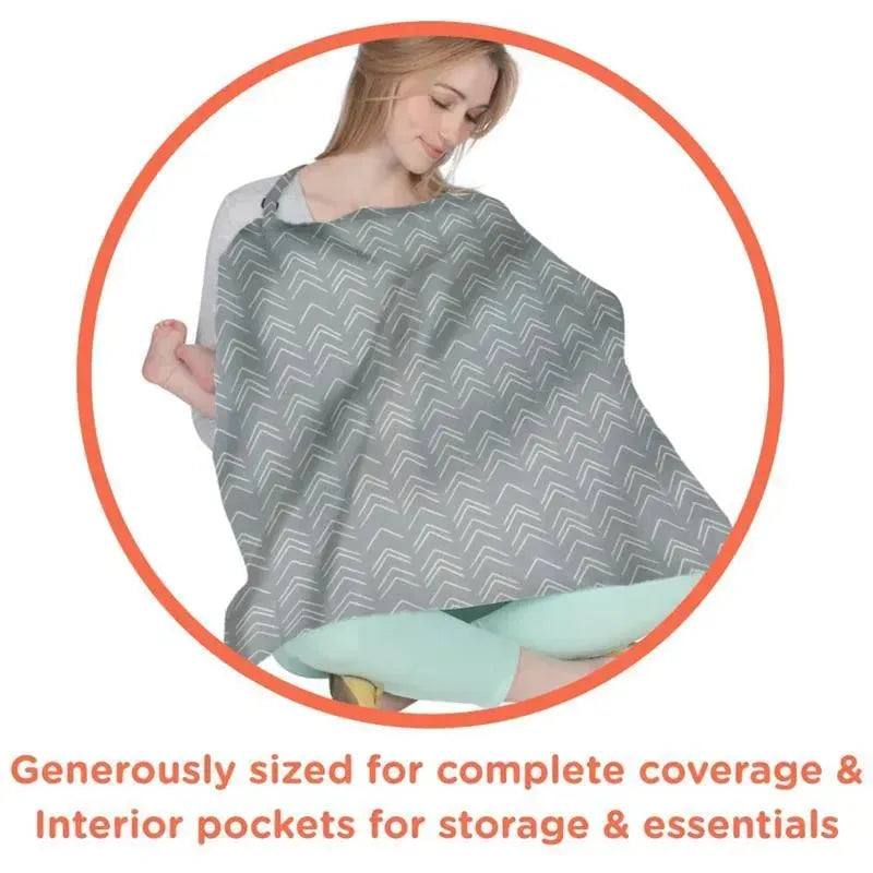 Nuby - Nursing Cover, Floral Print Image 3