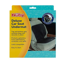 Nuby - On The Go Kids Car Seat Protection Undermat In Black Image 2
