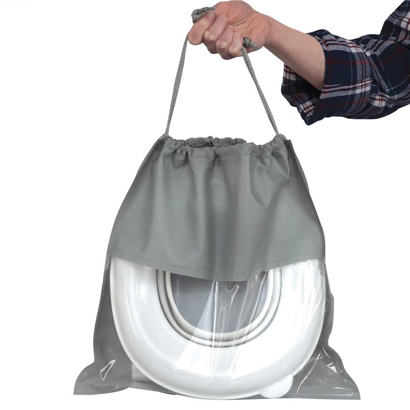 Nuby - On-The-Go Portable Potty Seat, Travel Toilet Seat Image 4