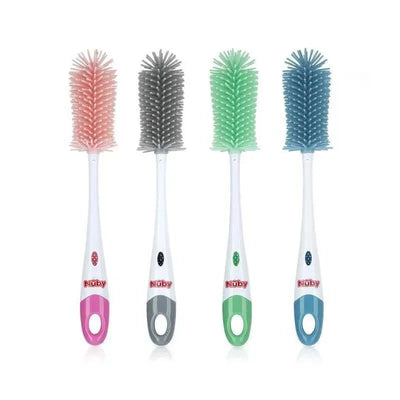 Nuby - Silicone Bottle Brush, Mixed Case Image 1