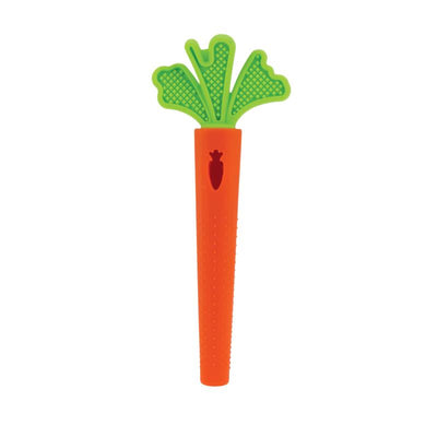 Nuby - Silicone Carrot Tube Teether Baby Teething Toy Image 1
