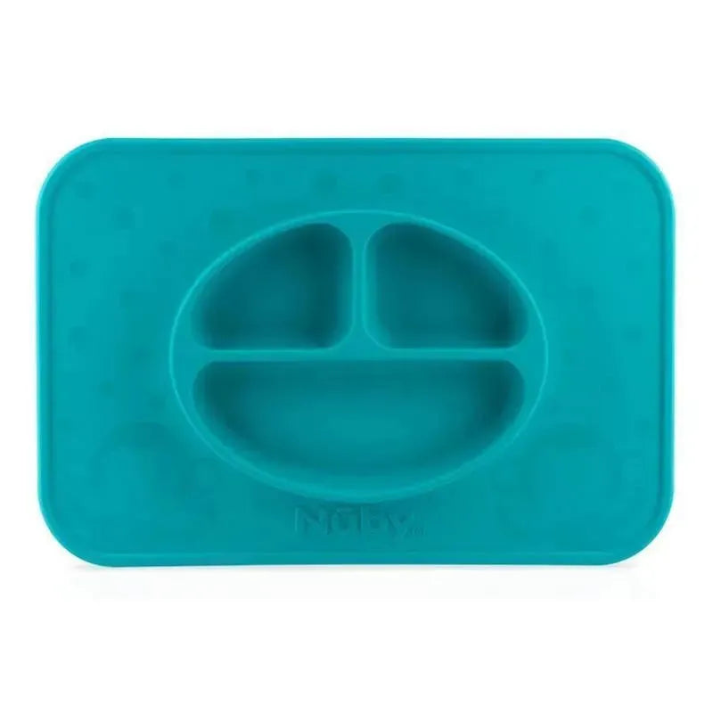 Nuby - Silicone Sectioned Feeding Placema, Assorted Colors Image 2