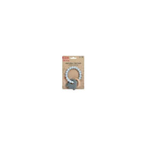 Nuby - Silicone & Wood Teething Bracelet, Gray Image 1