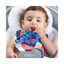Nuby - Tag A Long Teether Blue Image 2