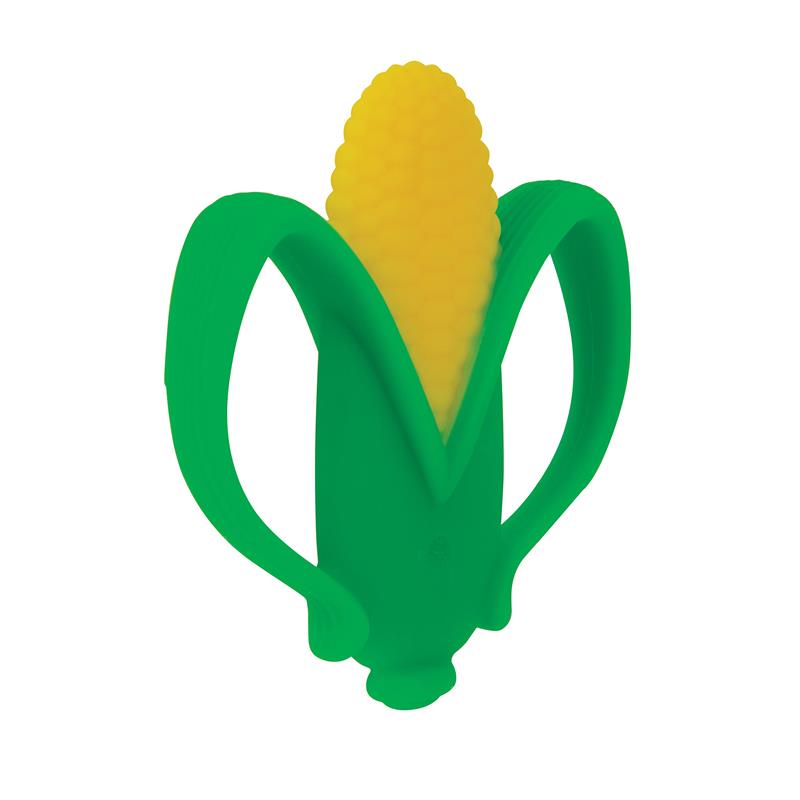 Nuby - Veggie Teether for Teething Relief Soft Baby Teething Toy, Corn Image 2