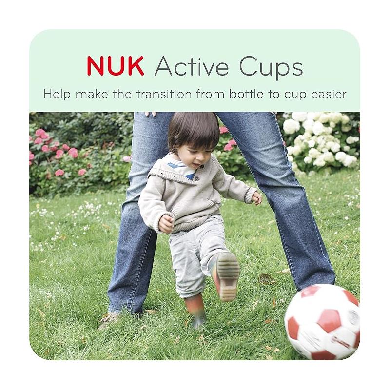 Nuk - 10 oz Active Cup® Silicone Spout Girl Image 6