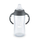 Nuk - 10 oz Learner Cup Tritan Gray Star (BPA Free) Spill Proof Sippy Cup Image 1