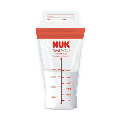Nuk - 100 Ct Simply Natural Seal n' Go Breast Milk Bags Image 1