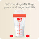 Nuk - 100 Ct Simply Natural Seal n' Go Breast Milk Bags Image 3